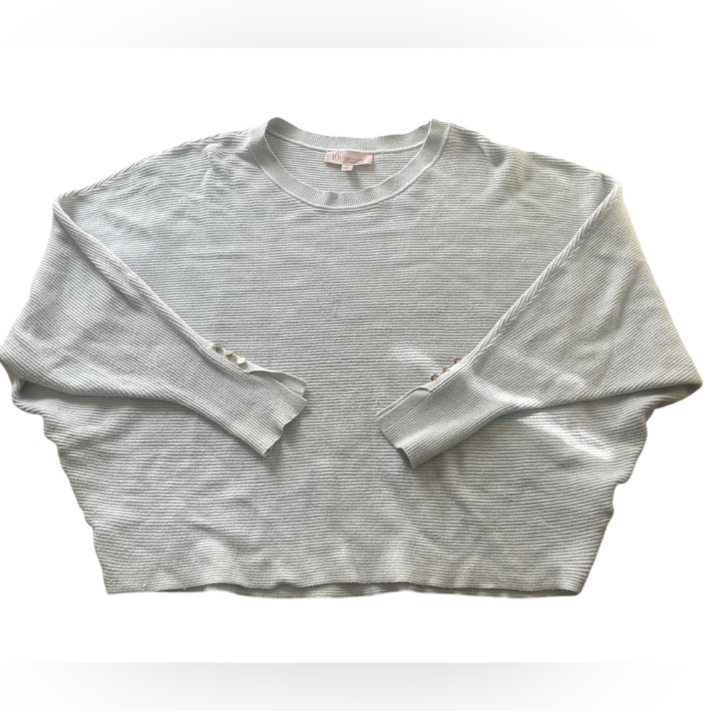 Philosophy oversized knit sweater